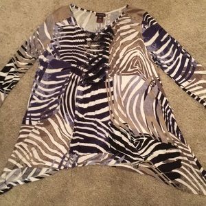 Animal Print Tunic